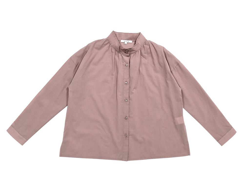 R&D.M.Co-オズプリントスタンドカラーロングシャツ美品♪ R&D.M.Co-オズプリントスタンドカラーロングシャツ美品♪